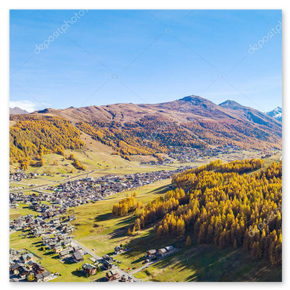 Panorama montano all'alba