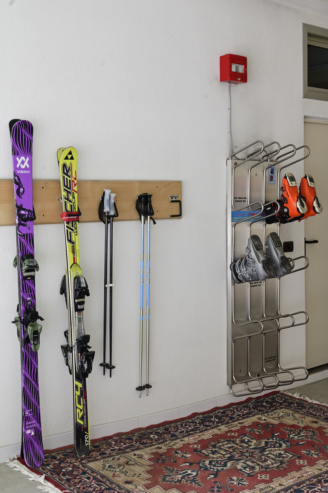 Deposito per sci e biciclette