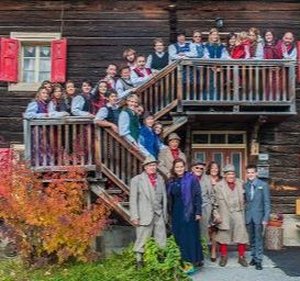 Panorama alpino tranquillo a Livigno