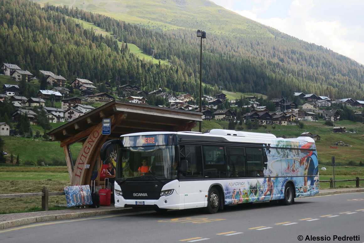 Fermata autobus a Livigno